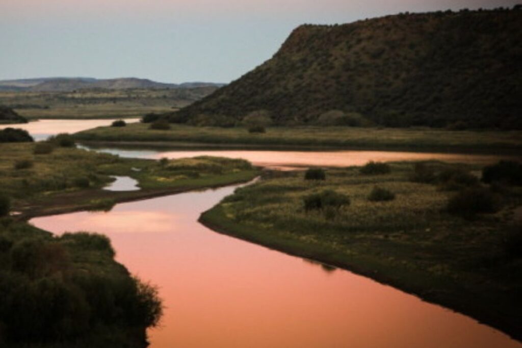 The Orange River -